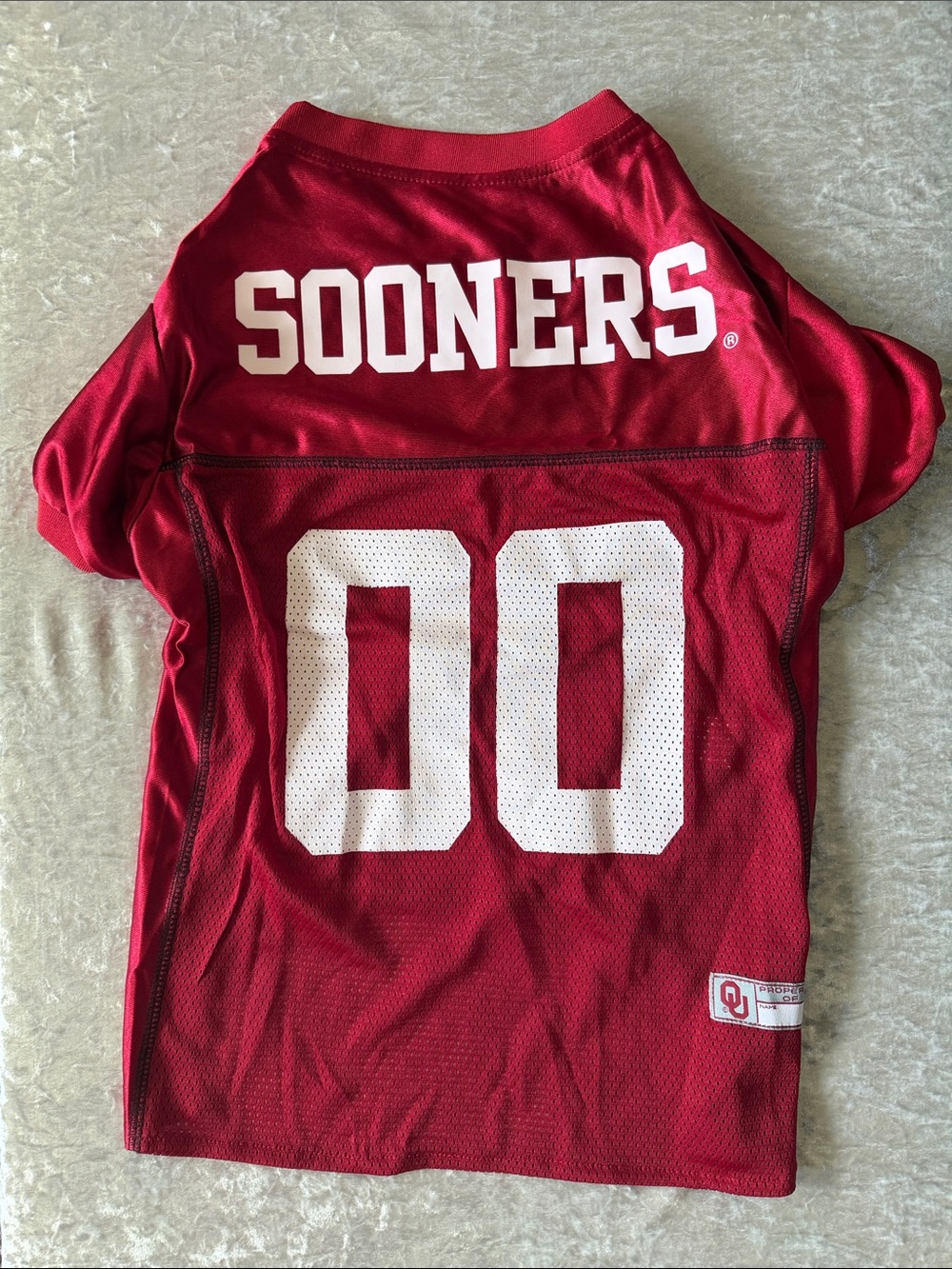 Pets First Dog Oklahoma Sooners Football Jersey